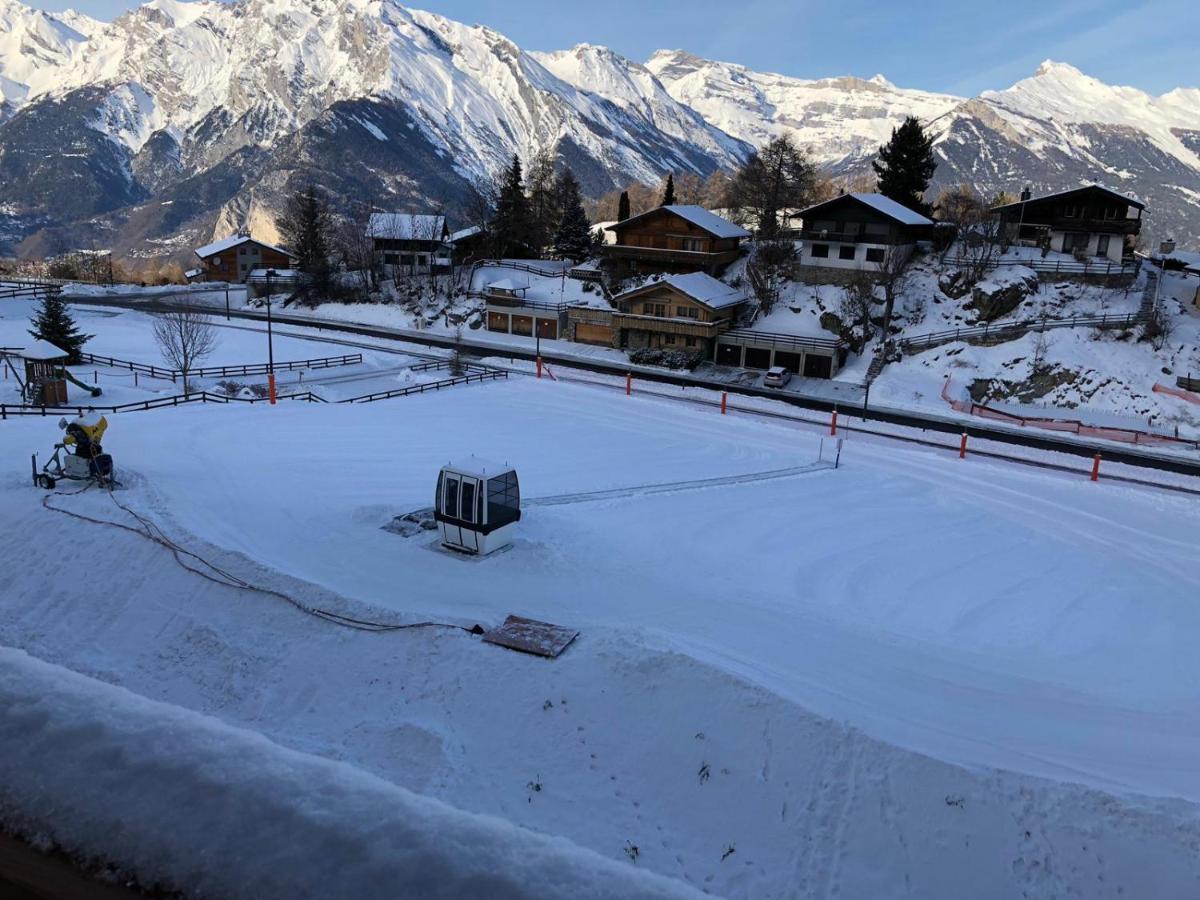 Appartement Haute Nendaz Met Fantastisch Uitzicht Exteriér fotografie